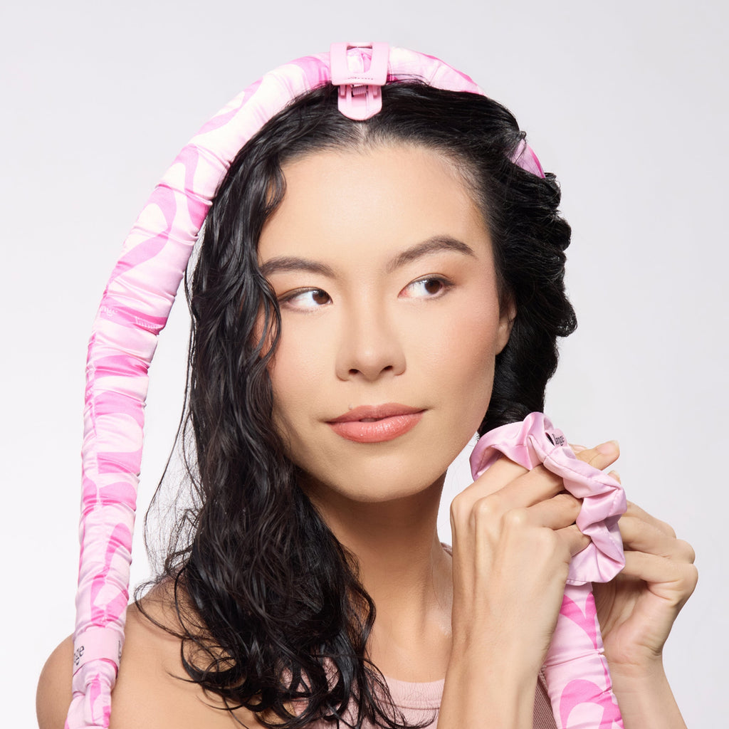 Satin Heatless Curls Set